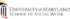 University of Maryland's logo