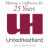 United Heartland's logo