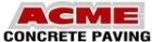 logo for Acme Concrete Paving