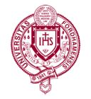 logo for Fordham University