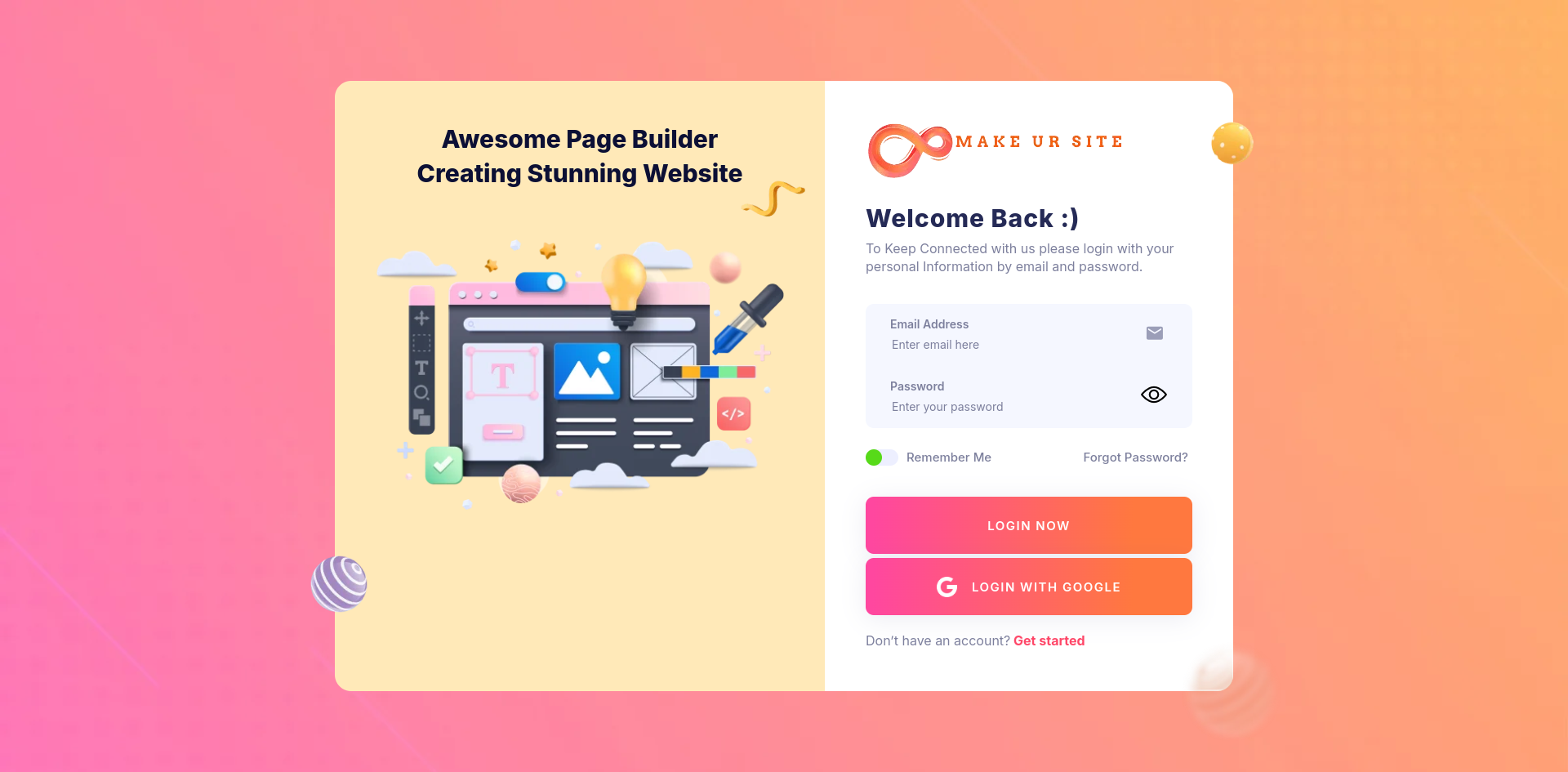 Website Builder - Awesome Page Builder Creating Stunning Website