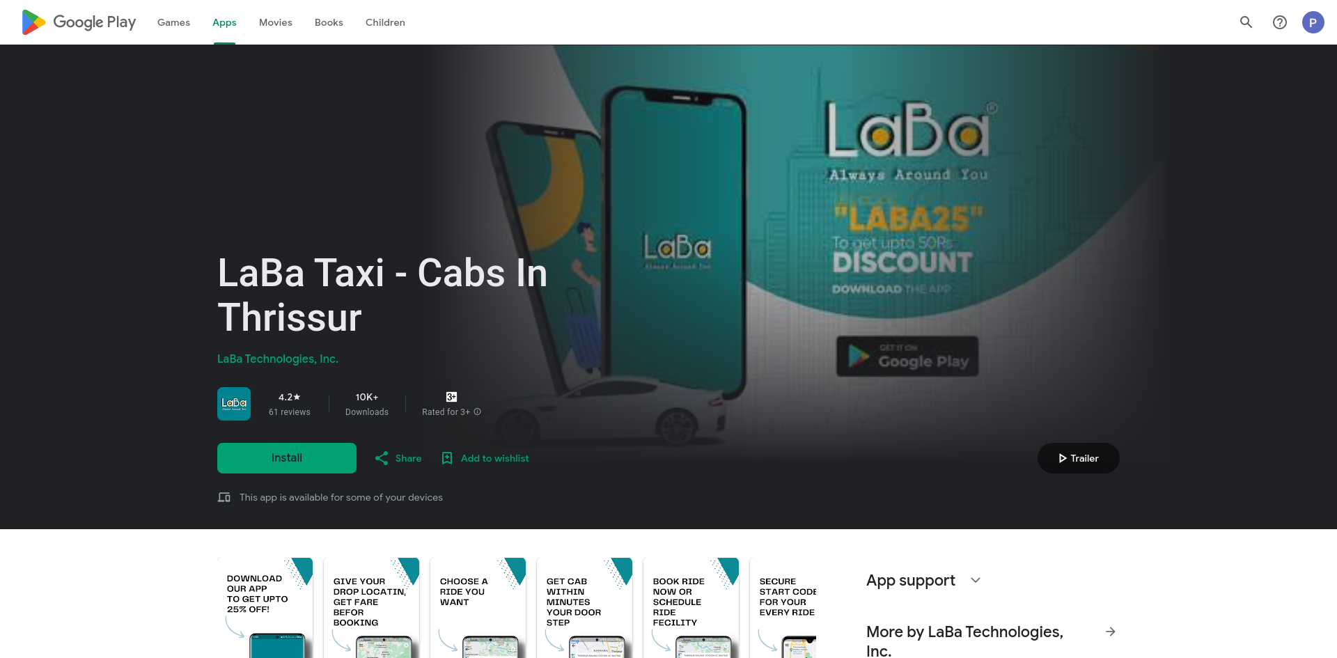 LaBa Taxi - Cabs In Thrissur