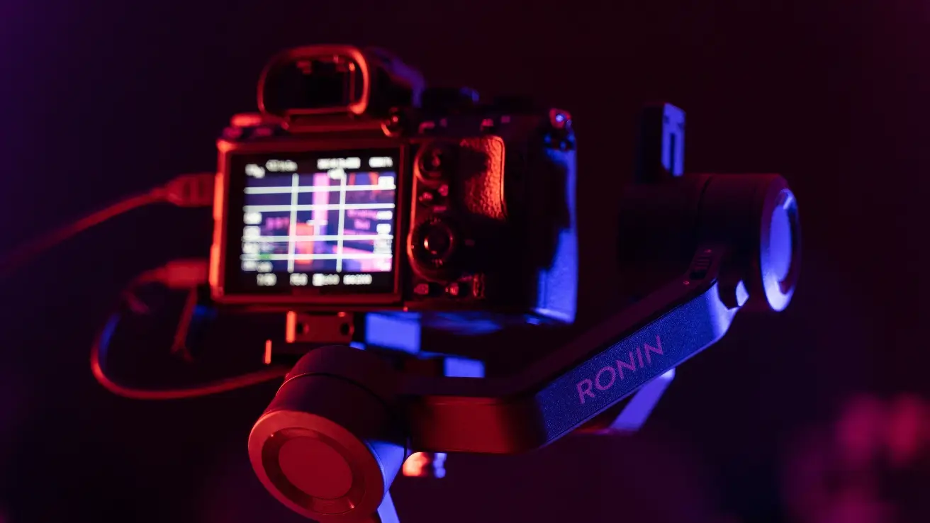 Camera equipment tracking dashboard