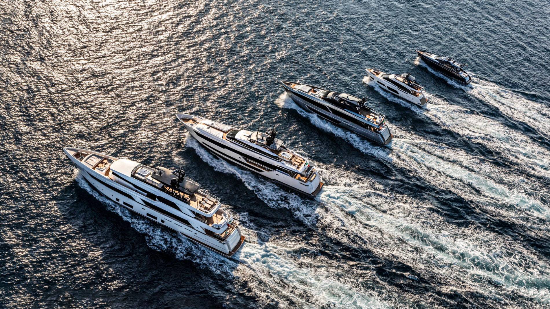 Yacht fleet management interface