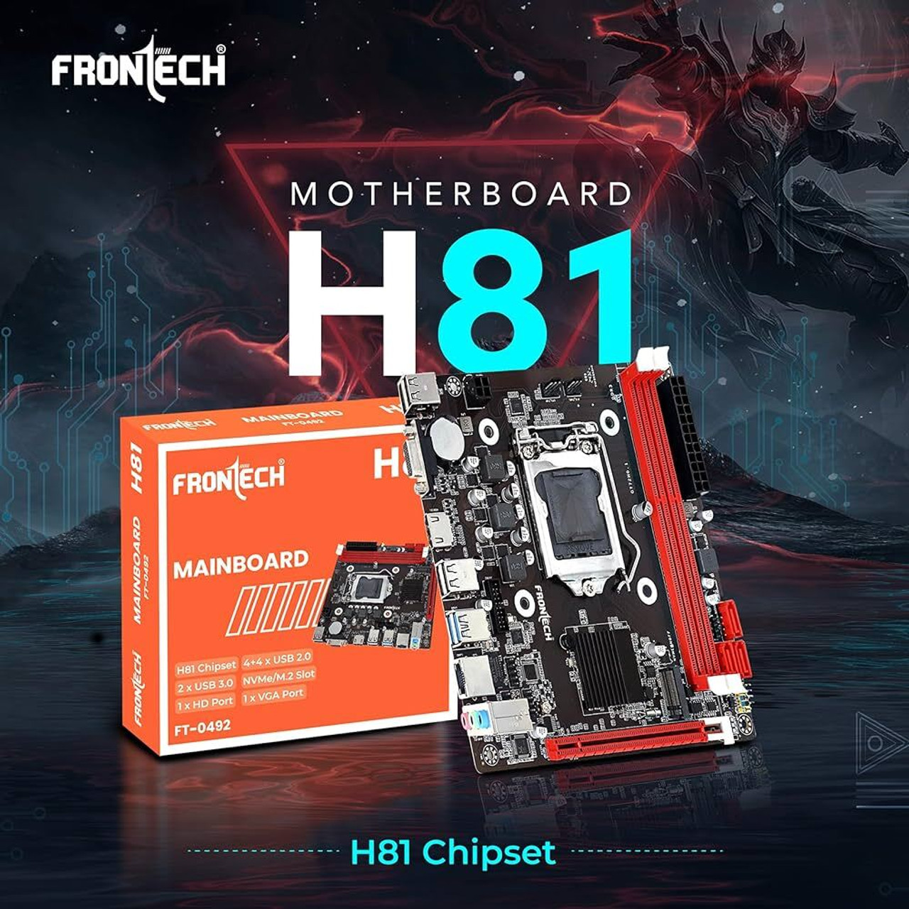 Frontech H81 Mainboard (FT-0492)