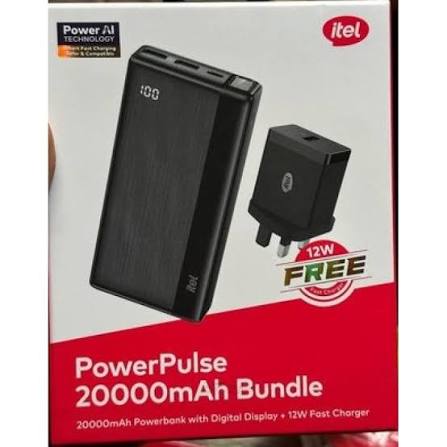 Itel 20,000mAh PowerBank