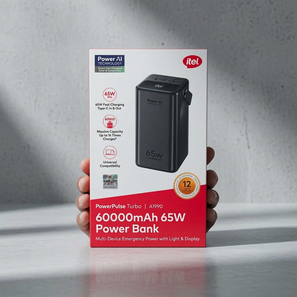 Itel 60,000mAh PowerBank