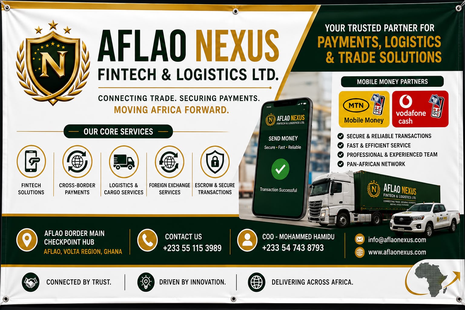 AFLAO NEXUS FINTECH & LOGISTICS LTD.