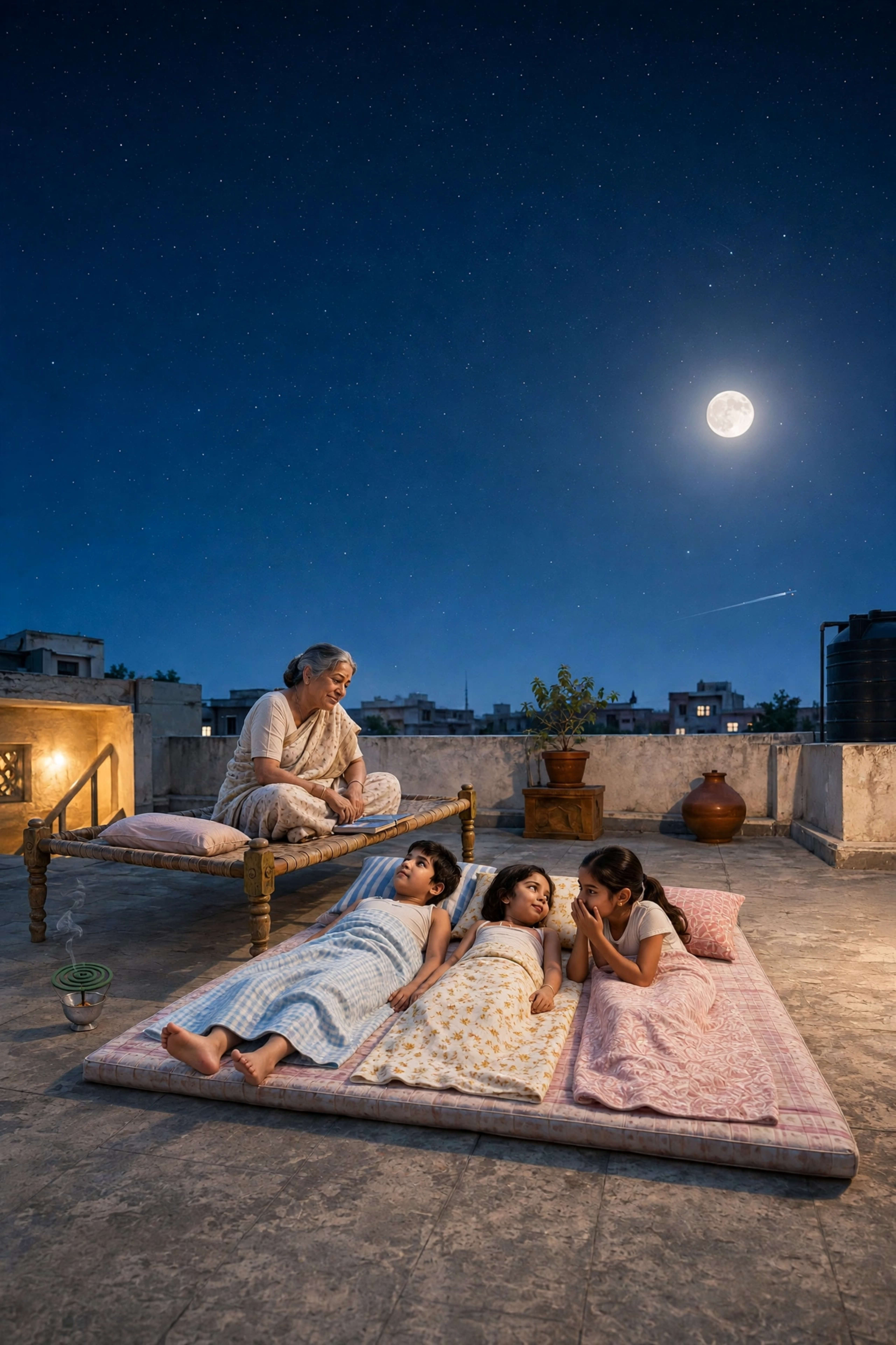 When The Terrace Became Our Bedroom