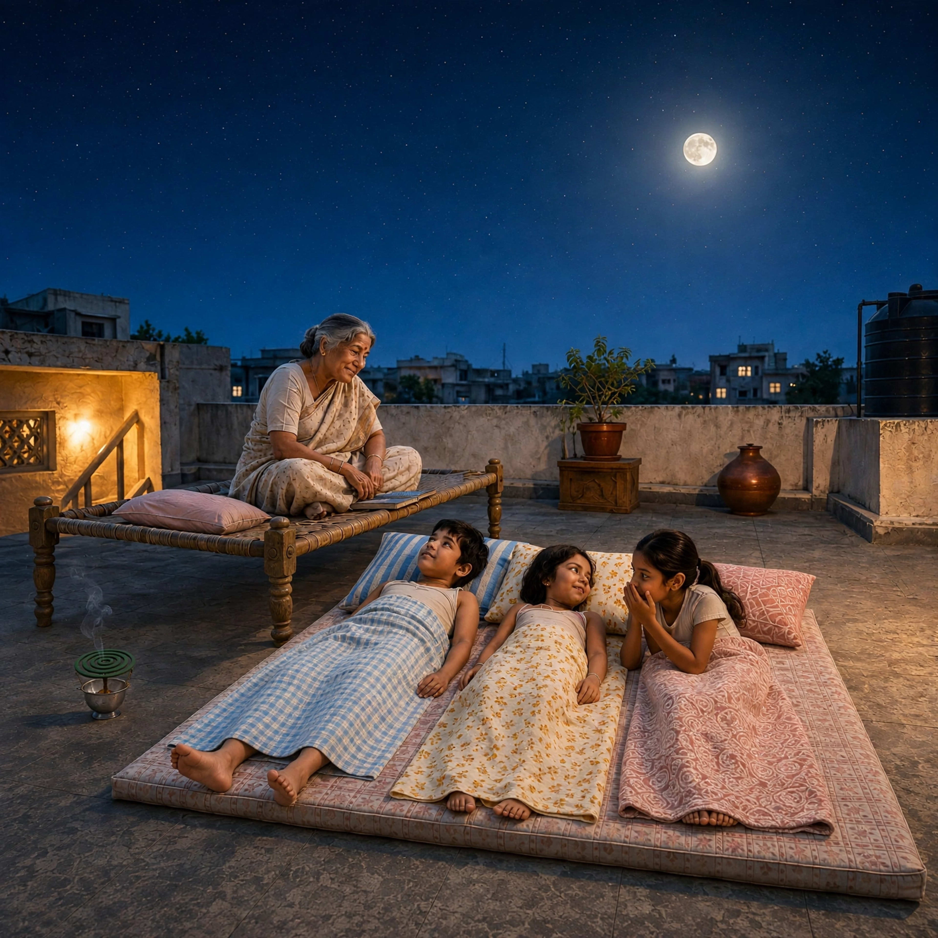 When The Terrace Became Our Bedroom