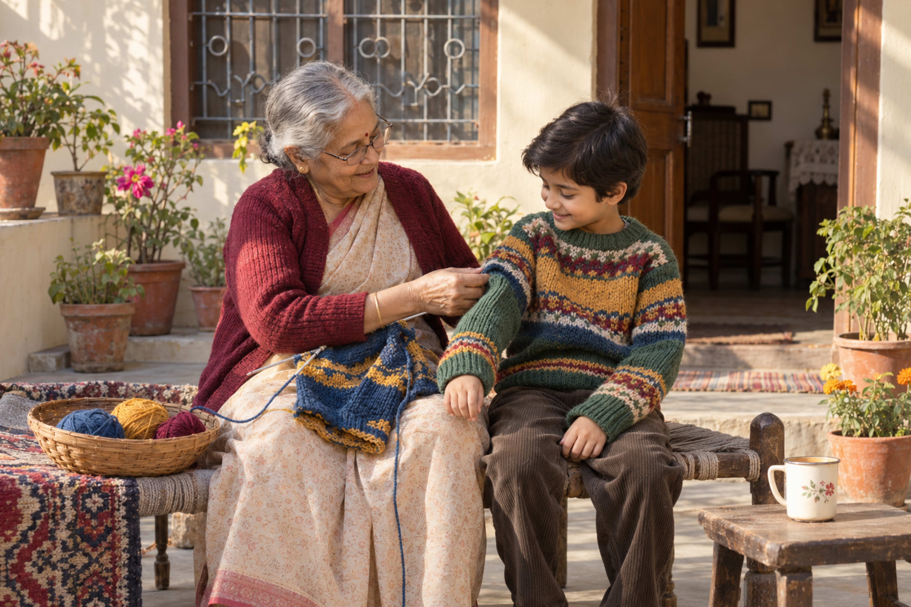 Nani ke haath ka sweater