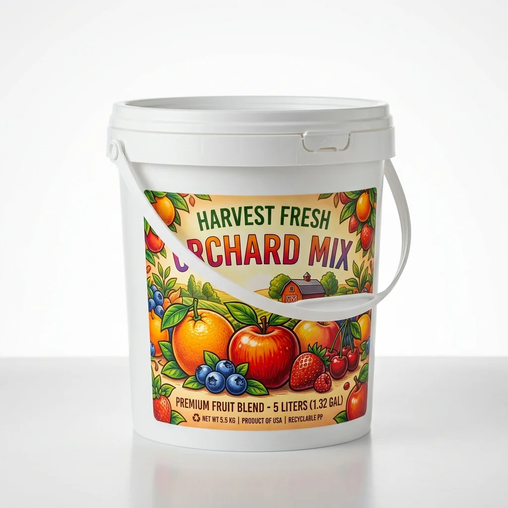 Xô Nhựa IML 1kg Có Quai Xách (1000ml)