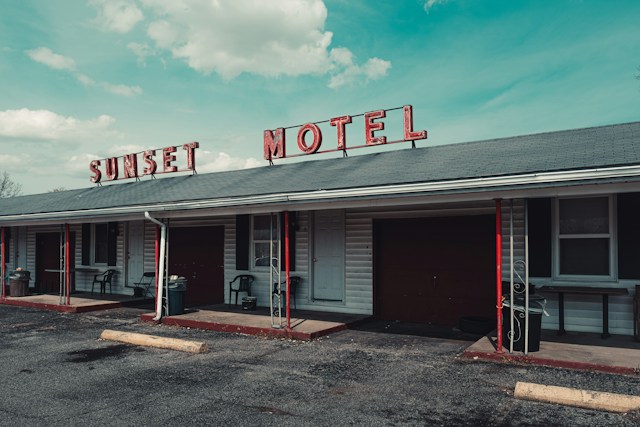 Shady Roadside Rest Stop