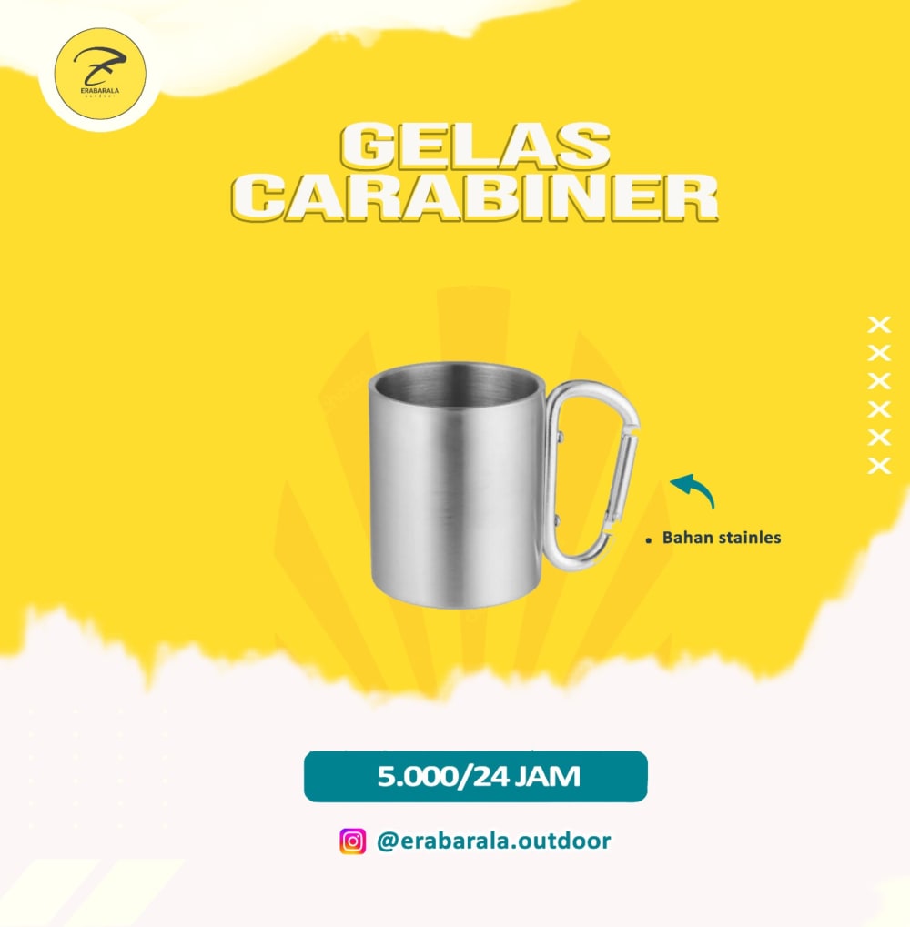 Gelas Carabiner