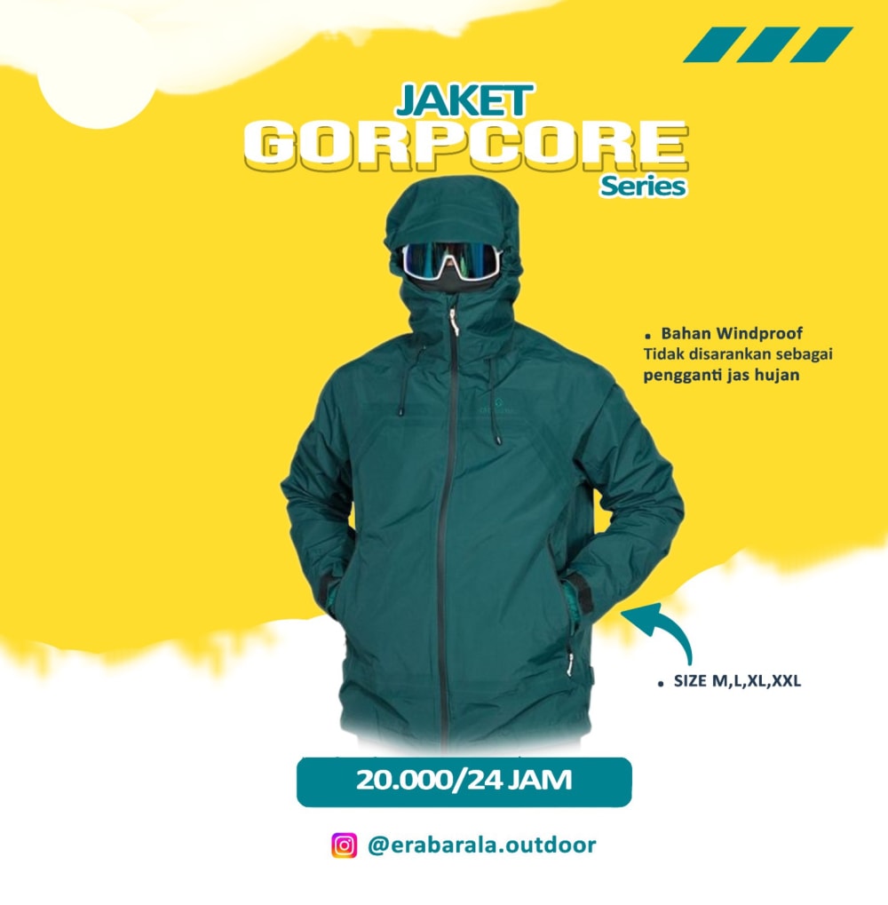 Jaket Gorpcore