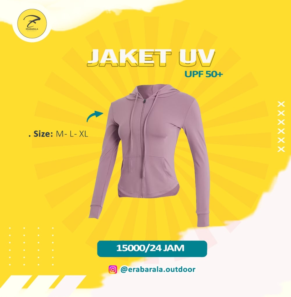 Jaket UV UPF50