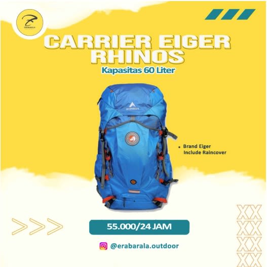Carrier 60 Lt Eiger Rhinos