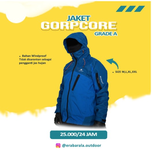 Jaket Gorpcore Grade A