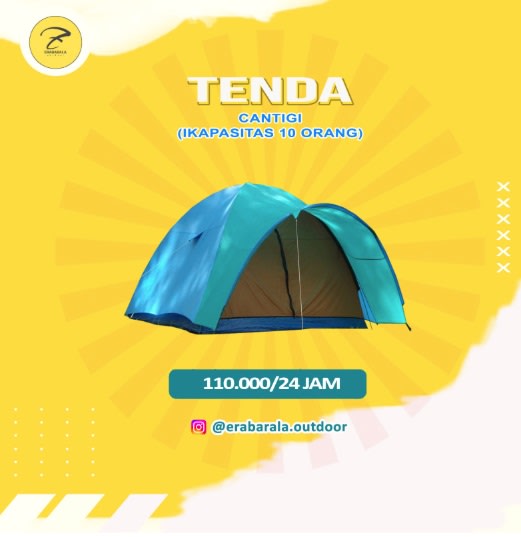 Tenda 10 Person Cantigi