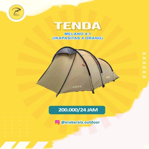 Tenda 4 Person Melano 4.1