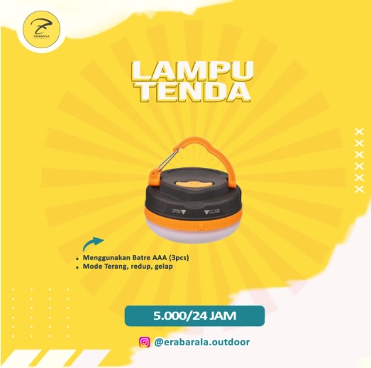 Lampu Tenda