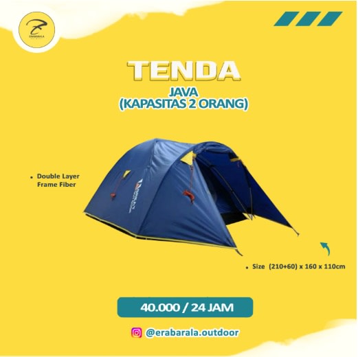 Tenda 2 Person Java