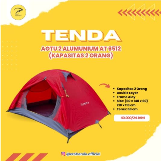 Tenda 2 Person Aotu Aloy