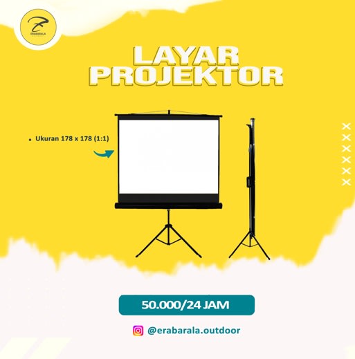 Layar Projektor