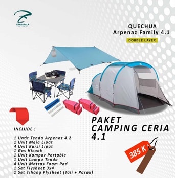 Paket Camping Ceria 4.1