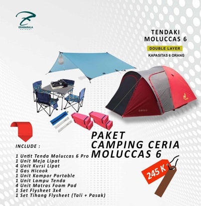 Paket Camping Ceria Mandala
