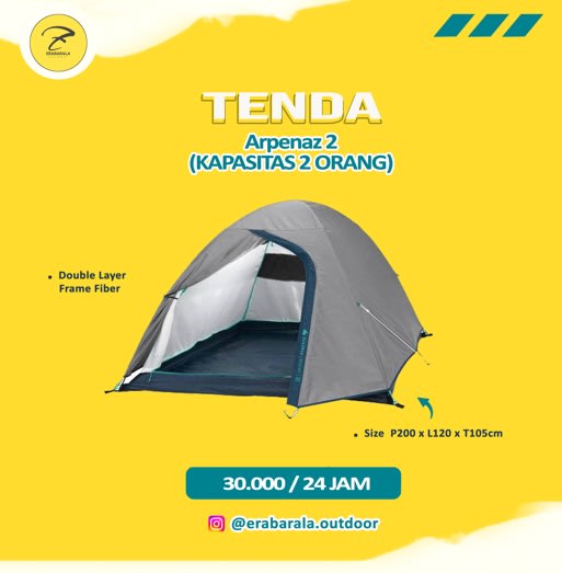 Tenda 2 Person Quechua