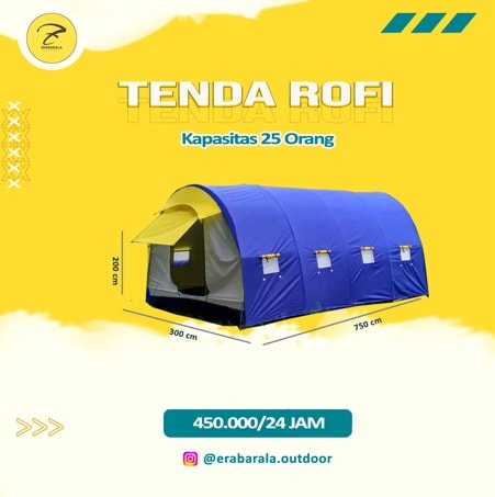 Tenda 25 Person Rofi Lorong
