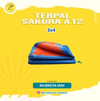 Terpal Sakura 4x3