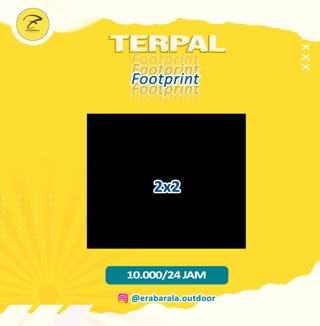 Terpal Footprint 2x2