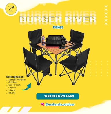 Paket Burger River