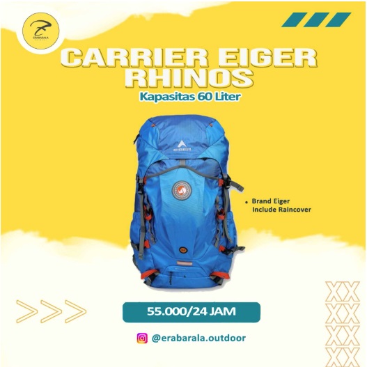 Carrier 60 Lt Eiger Rhinos