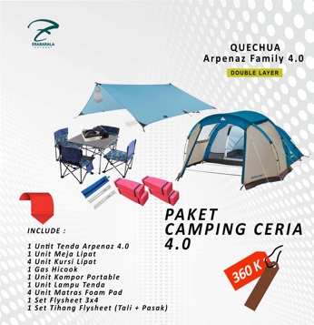 Paket Camping Ceria 4.0