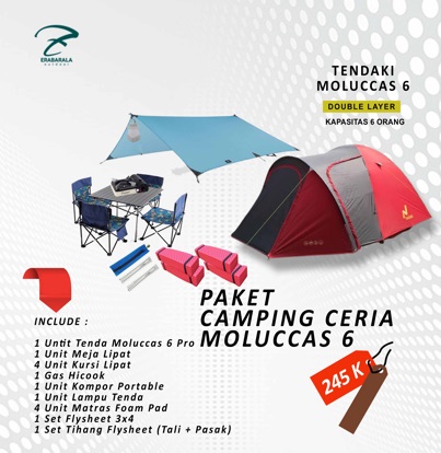 Paket Camping Ceria Mandala