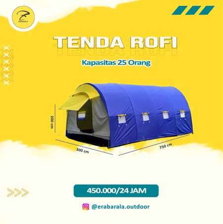Tenda 25 Person Rofi Lorong