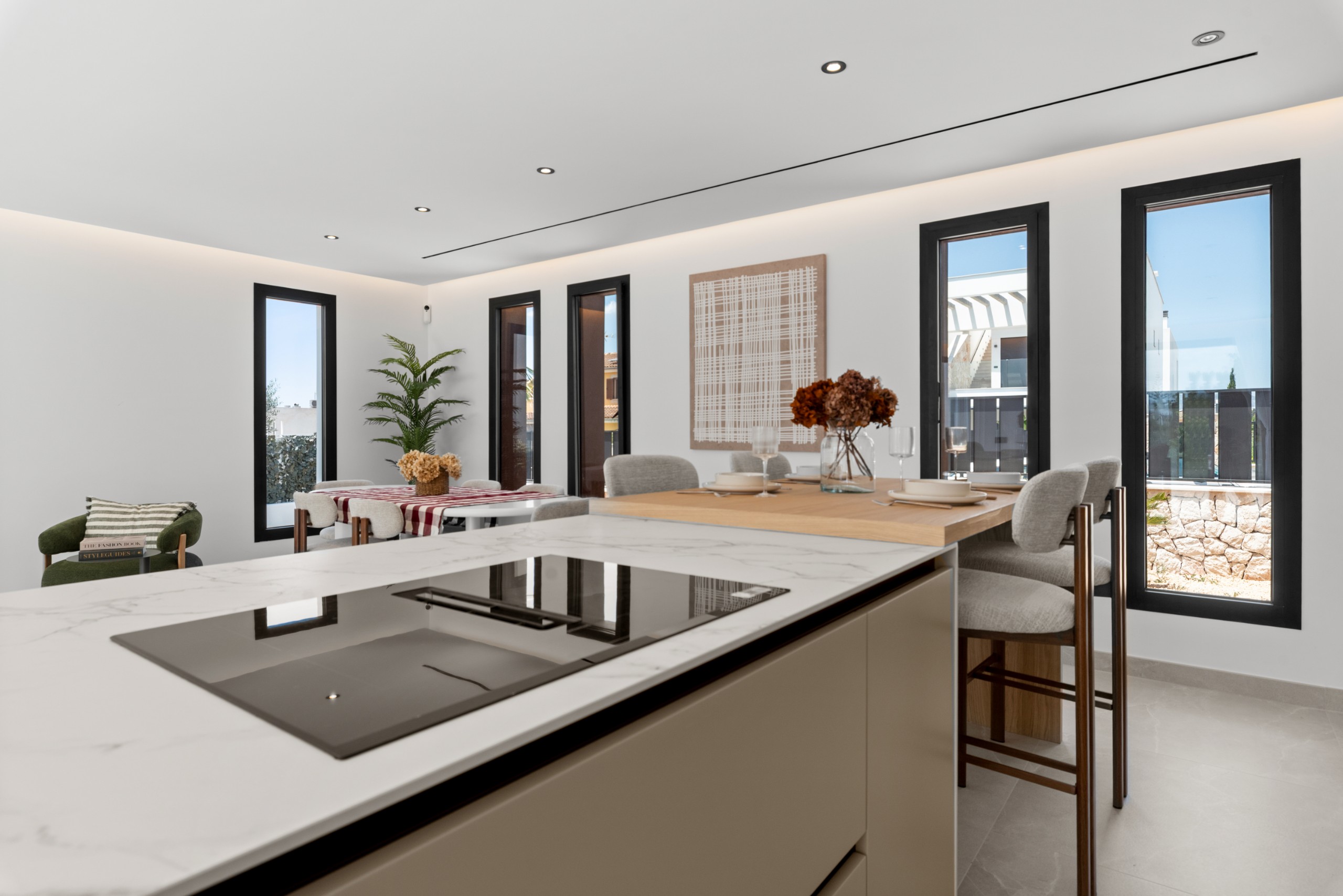 Brand-New Luxury Villa with panoramic Sea & Palma views in Marratxi 