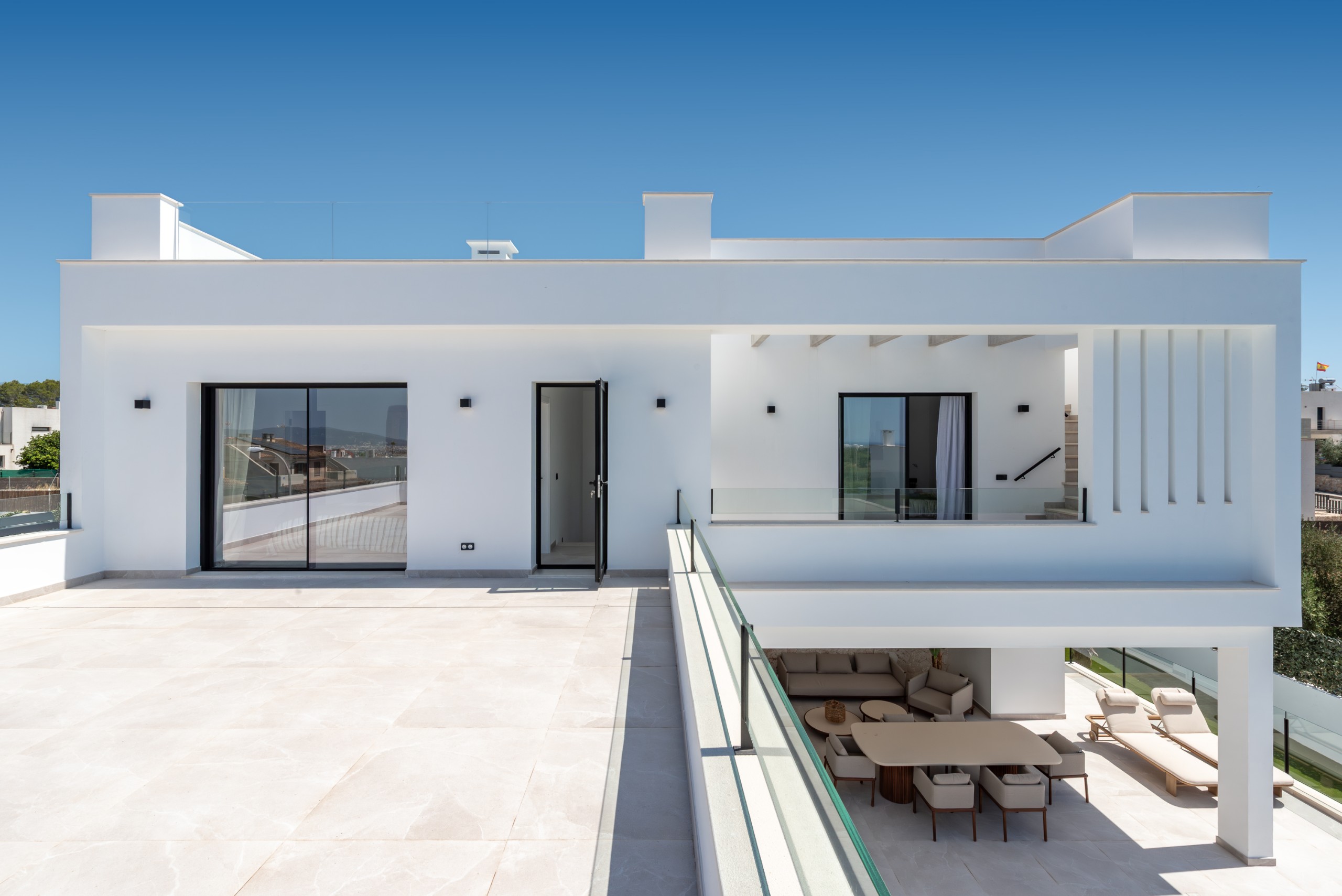 Brand-New Luxury Villa with panoramic Sea & Palma views in Marratxi 