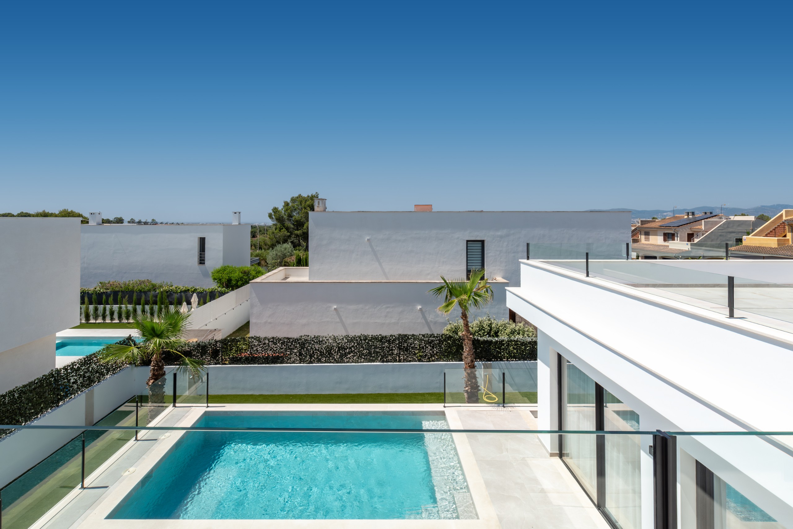 Brand-New Luxury Villa with panoramic Sea & Palma views in Marratxi 