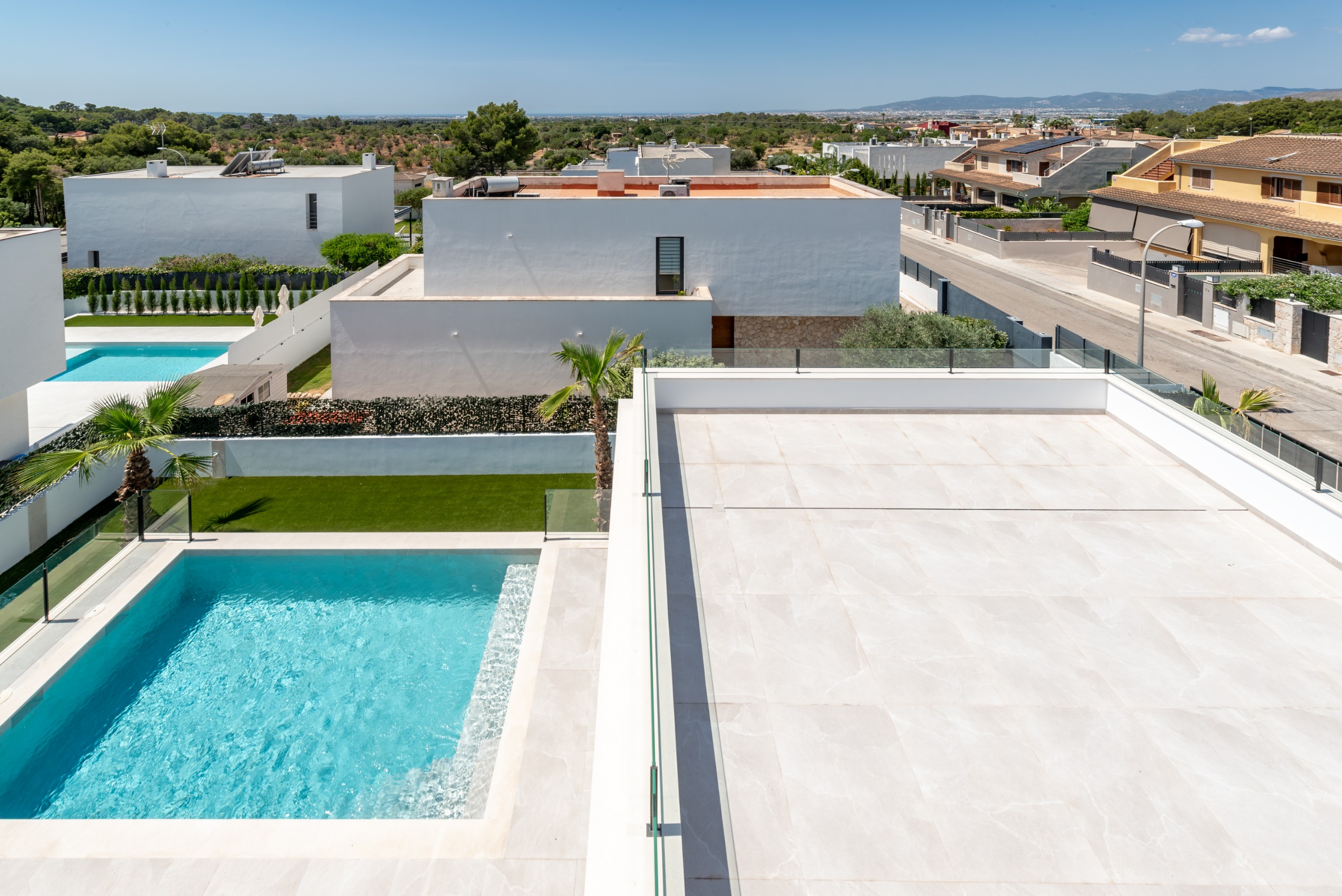Brand-New Luxury Villa with panoramic Sea & Palma views in Marratxi 