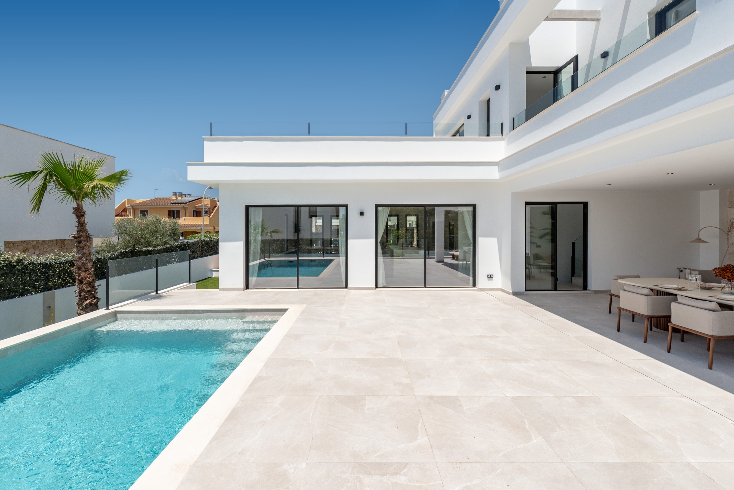 Brand-New Luxury Villa with panoramic Sea & Palma views in Marratxi 