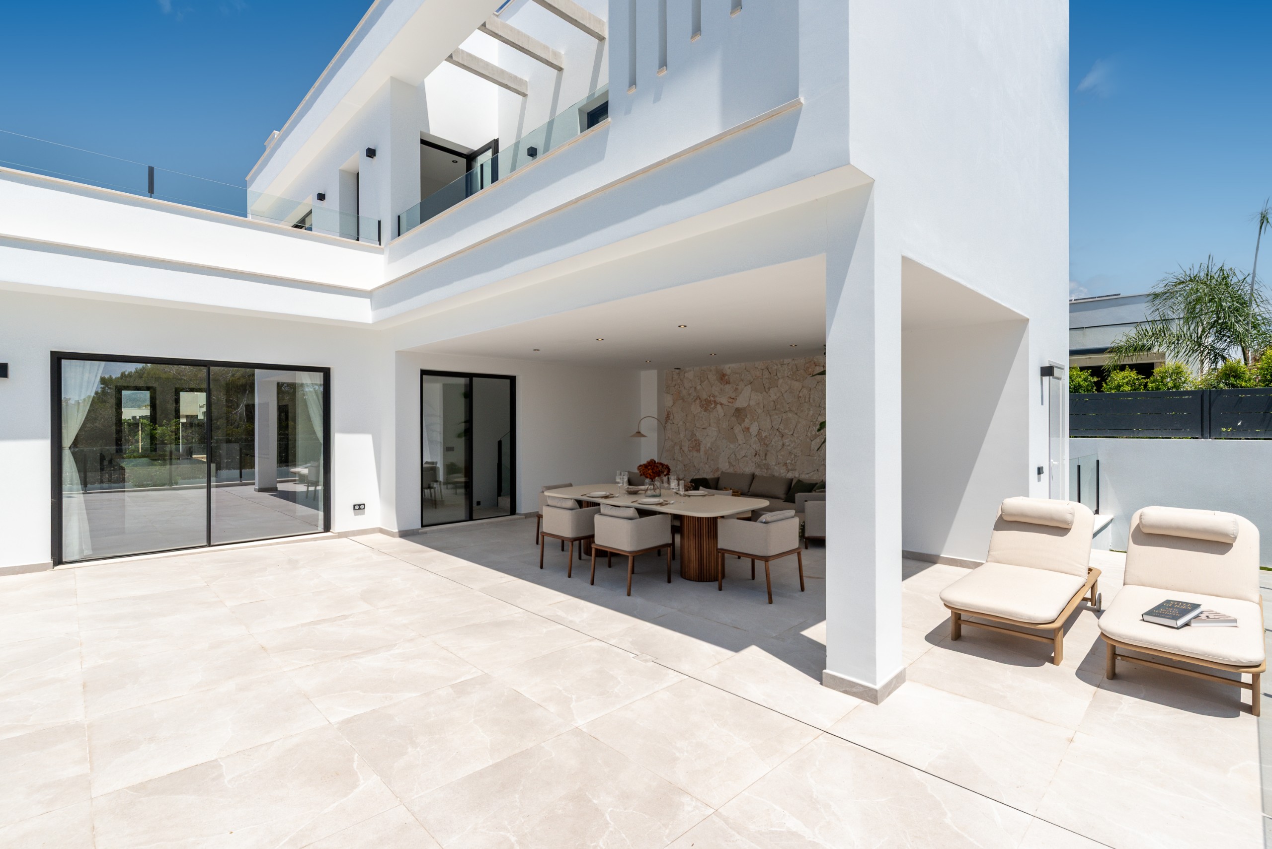 Brand-New Luxury Villa with panoramic Sea & Palma views in Marratxi 