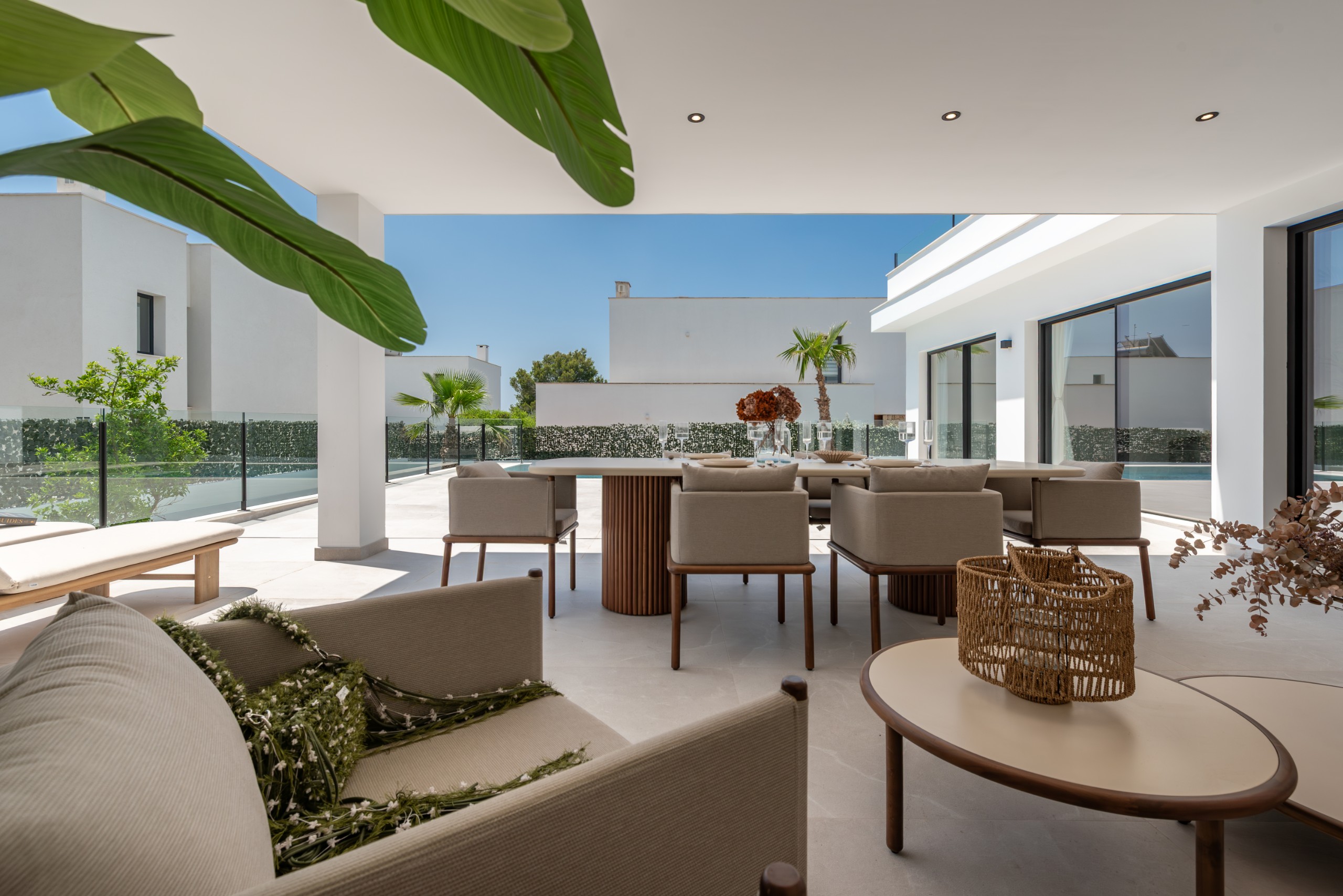 Brand-New Luxury Villa with panoramic Sea & Palma views in Marratxi 