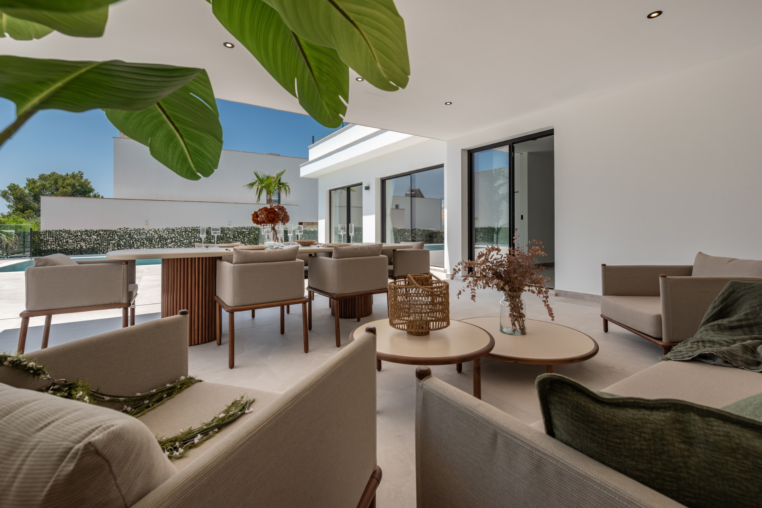 Brand-New Luxury Villa with panoramic Sea & Palma views in Marratxi 
