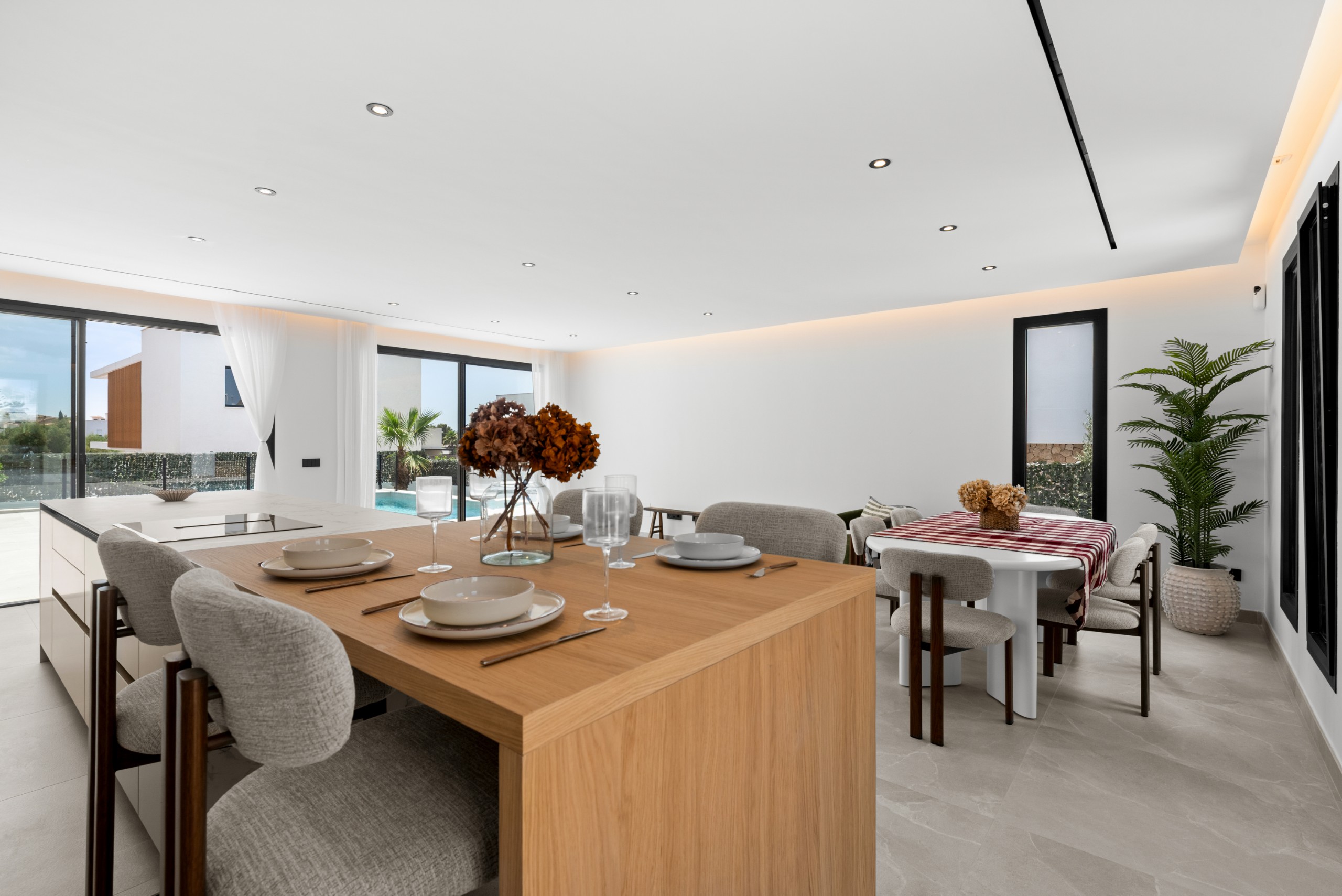 Brand-New Luxury Villa with panoramic Sea & Palma views in Marratxi 