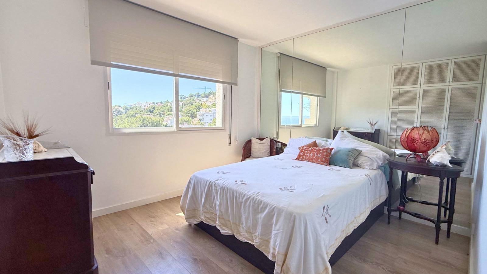 Sea View Apartment in Cas Català with Parking | To Renovate