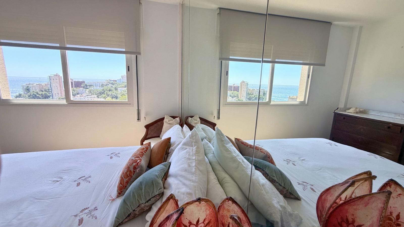 Sea View Apartment in Cas Català with Parking | To Renovate